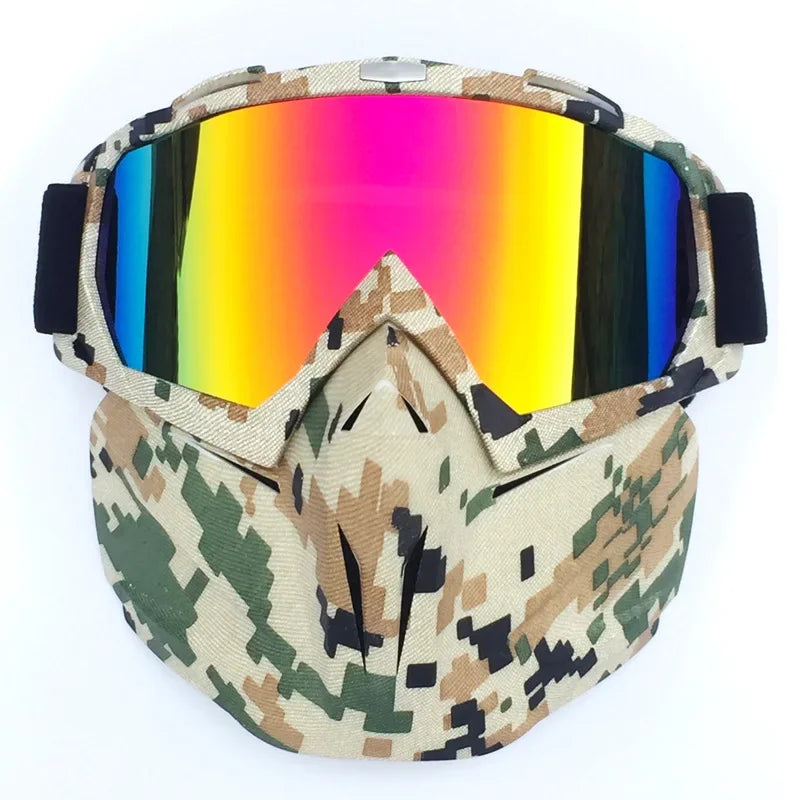 Winter Sports Ski Face Mask Goggles