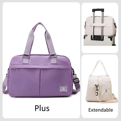 Spacious Expandable Travel Duffel Bag