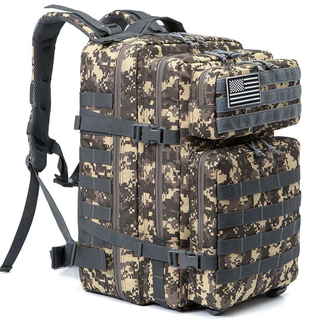 Tactical 45L Hiking Backpack - Durable & Versatile