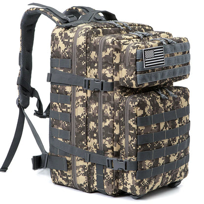 Tactical 45L Hiking Backpack - Durable & Versatile