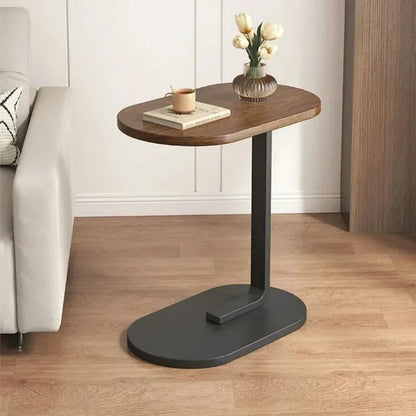 Space Saving C Side Table Modern Sleek Design