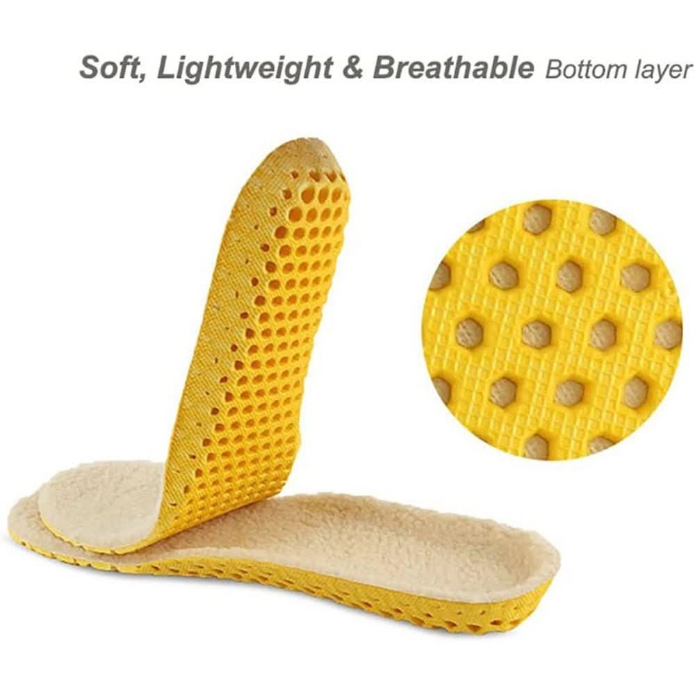 Comfort Insoles for Minimalist Shoes with Cushioning - Fesara