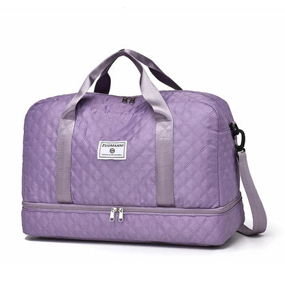 Fesara TravelFlex Lightweight Travel Duffel Bag with Pocket