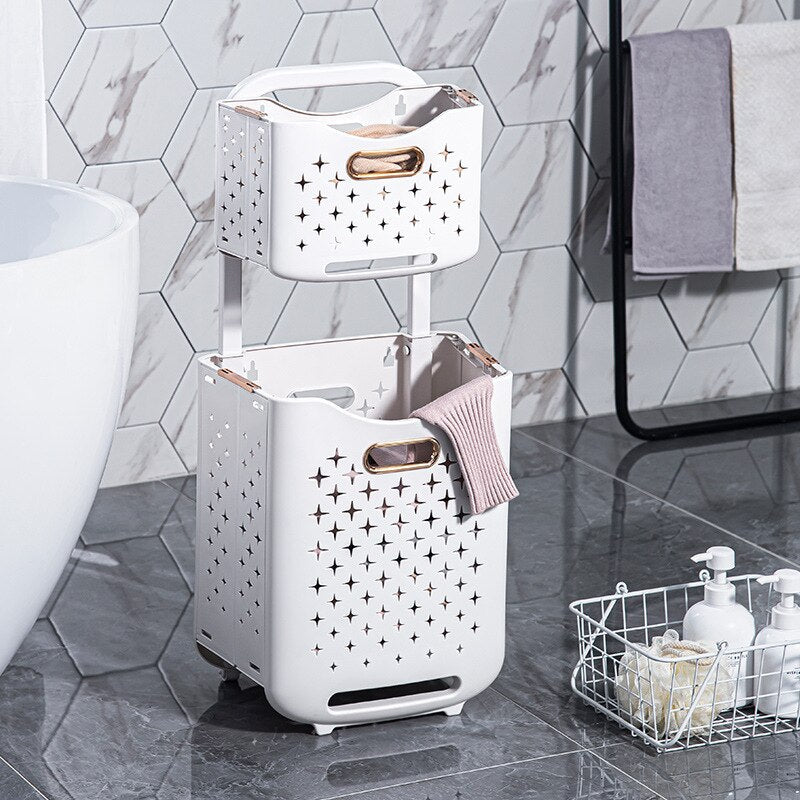 Stylish Home Storage Shelf Basket Organizer