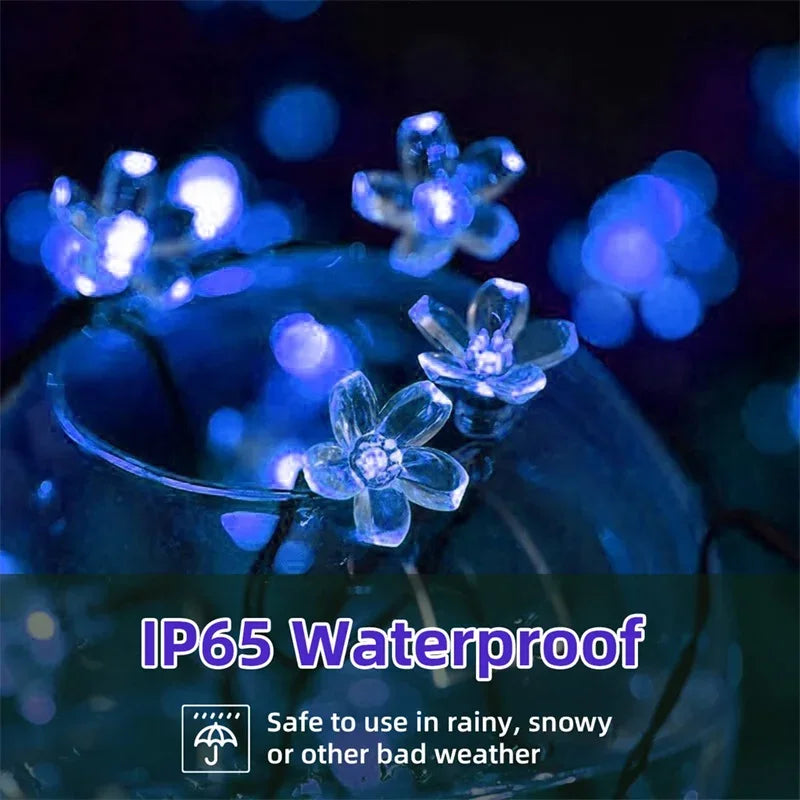 Outdoor Solar Fairy String Lights Warm White 20-100 LEDs