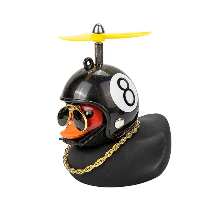 Duck Bike Bell with Safety Helmet