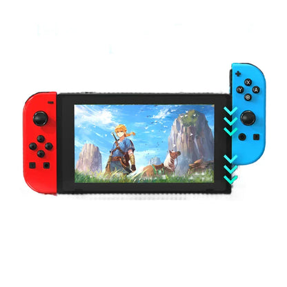 Wireless Gaming Controller for Nintendo Switch - Comfortable Gamepad with Colorful Lights