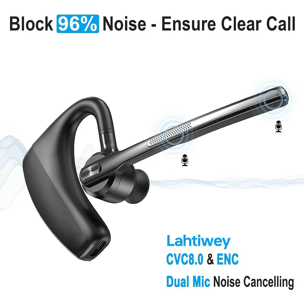 Wireless Noise-Cancelling Bluetooth Headphones