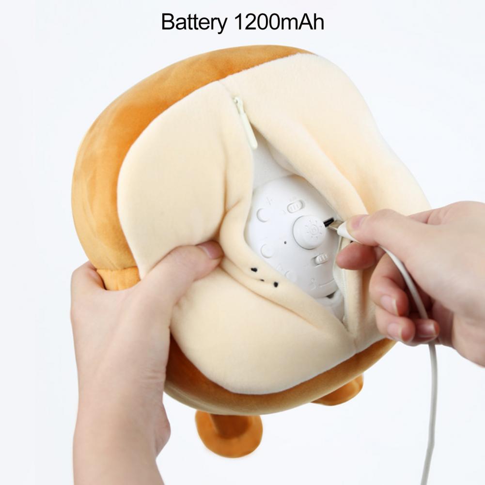 Adorable Morning Toast Wake Up Clock