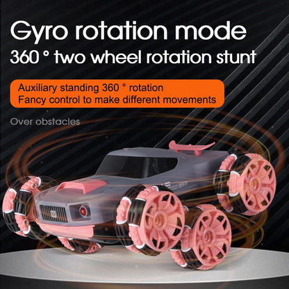 Fast Electric Remote Control 6 Wheel Stunt Car