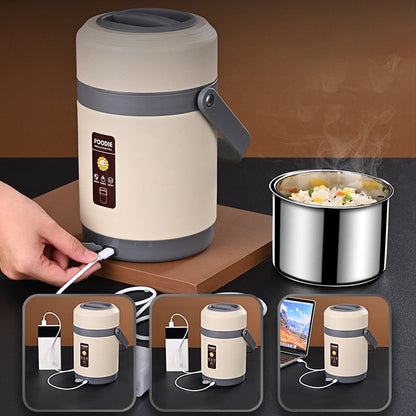 Insulated Thermal USB Powered Lunch Container