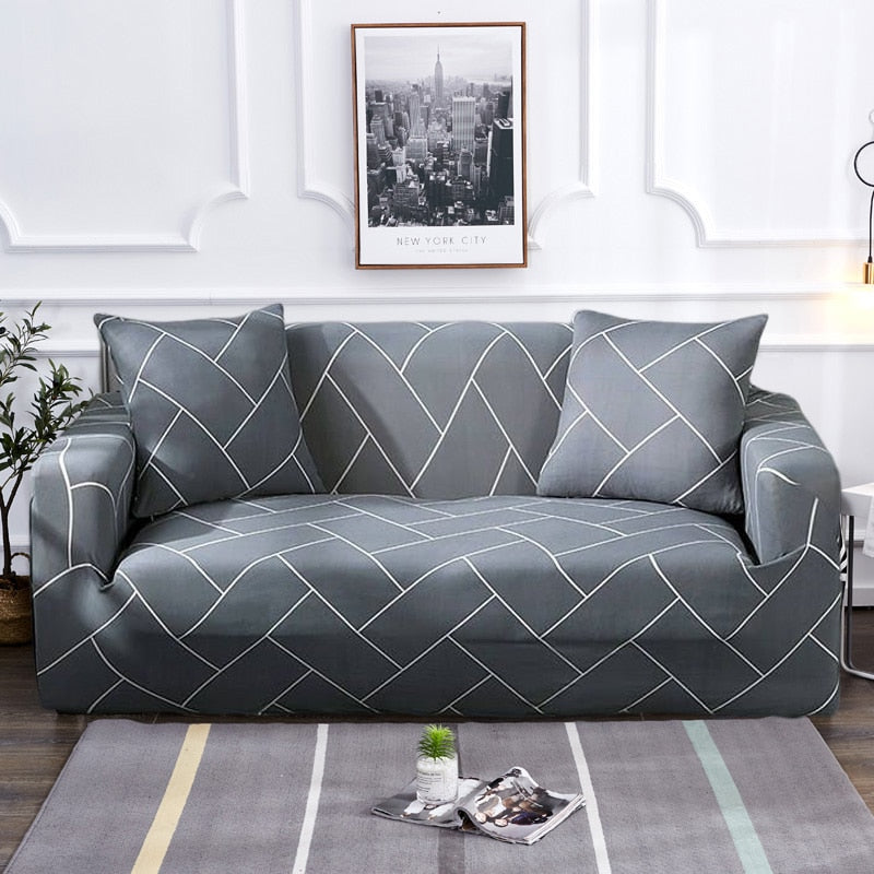 Stylish Slip Resistant Stretch Sofa Cover
