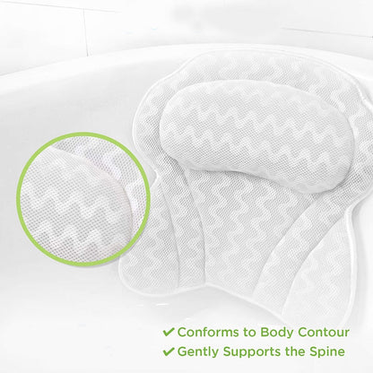 Luxurious Bath Spa Extra Comfort Cushion