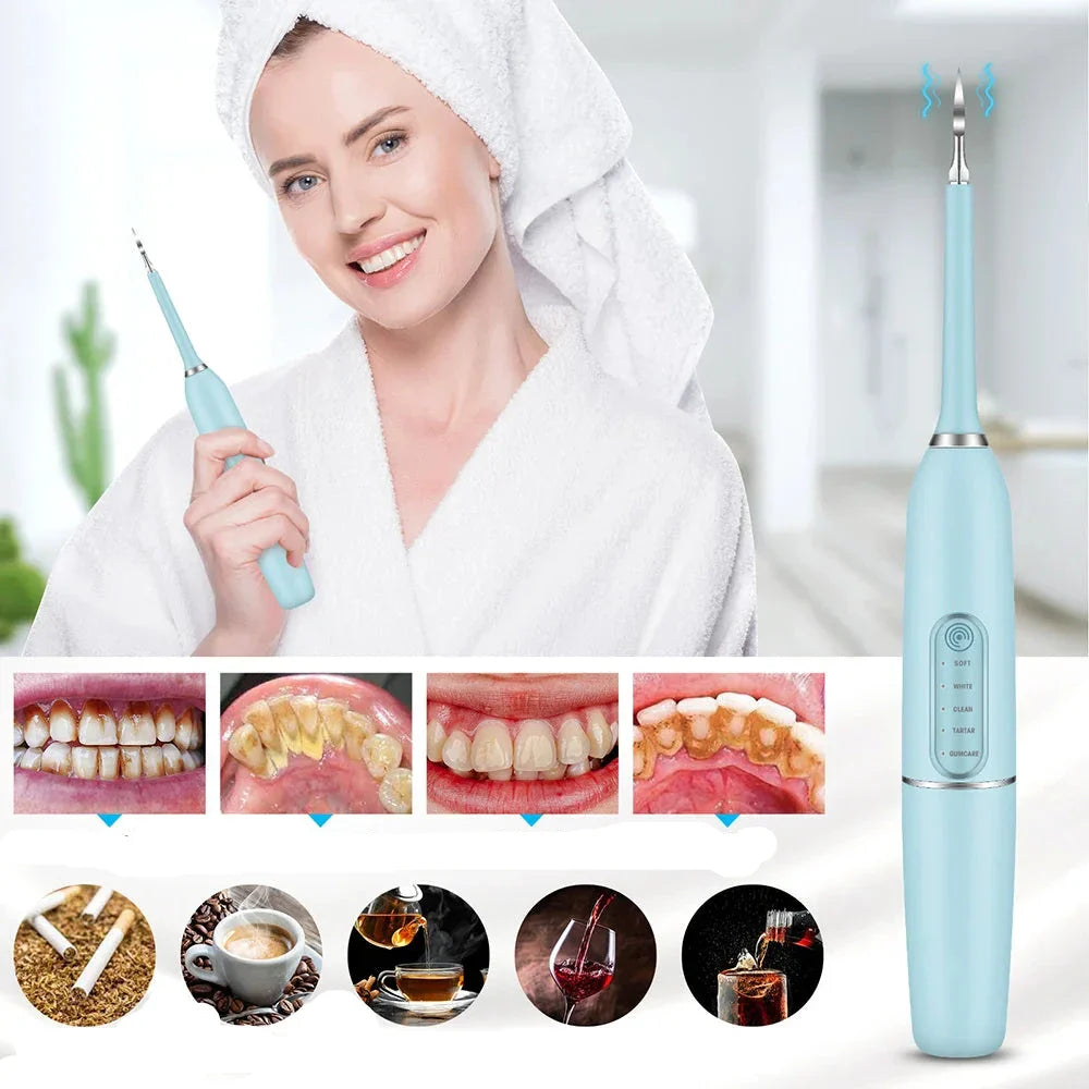 Advanced Sonic Dental Plaque Remover Tool - Fesara