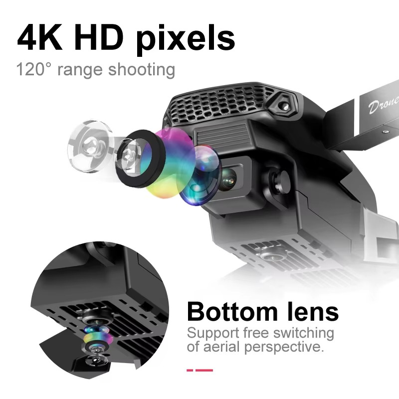 High-Definition 4K Dual Camera GPS Drone for Photography