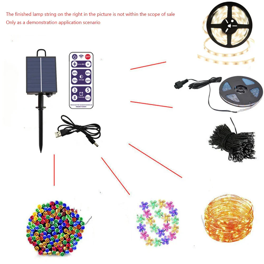 Wireless Solar Powered LED Light Controller