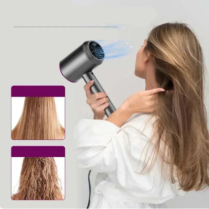 Fast Powerful Silent Hair Dryer Brush