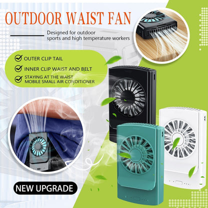 Portable Slim Waist Personal Fan
