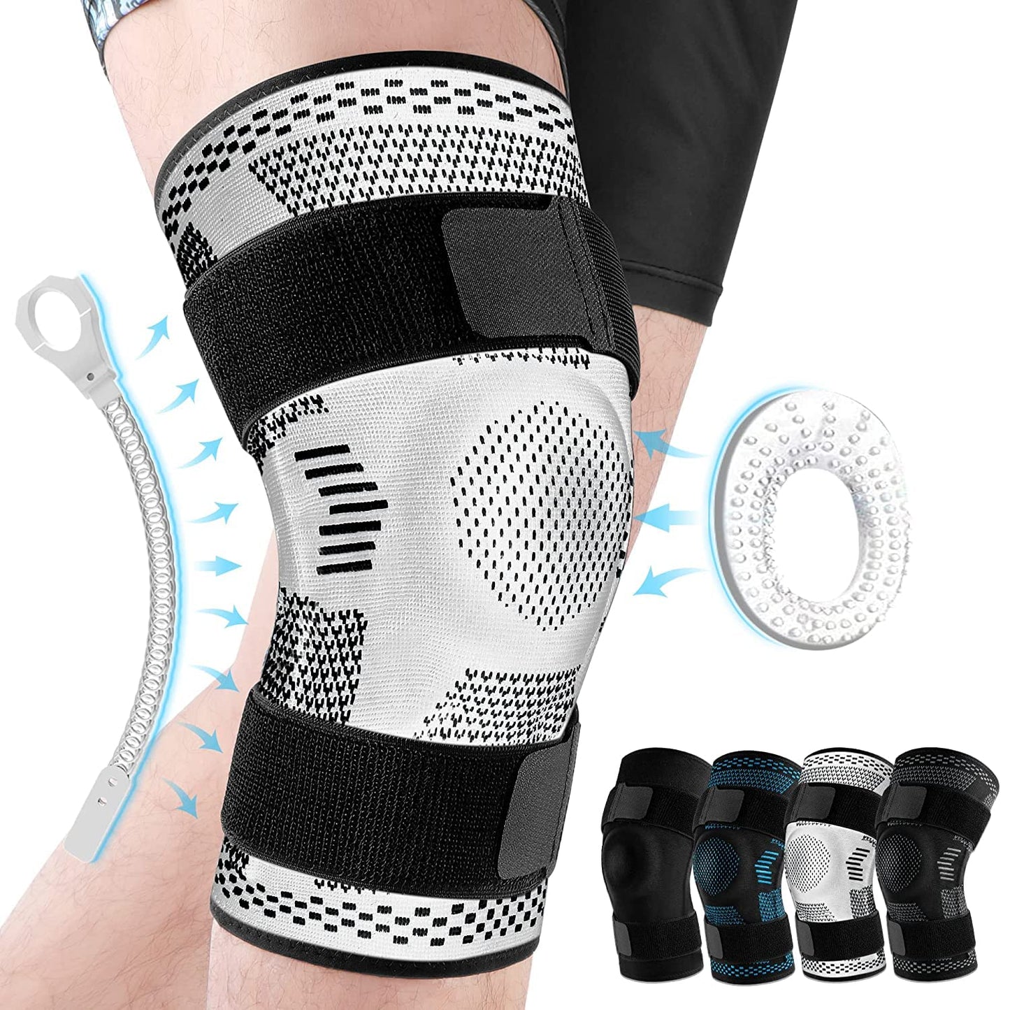 Comfort Knee Support Stabilizer Gel Pads