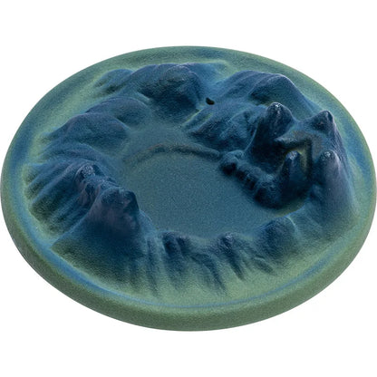 Serenity Mountain Ceramic Waterfall Incense Holder