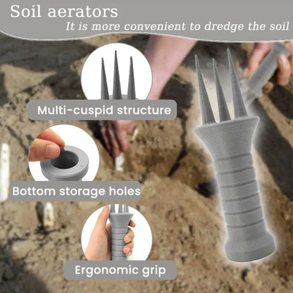 Easy Gardening Hand Aerator Tool for Lawn Care