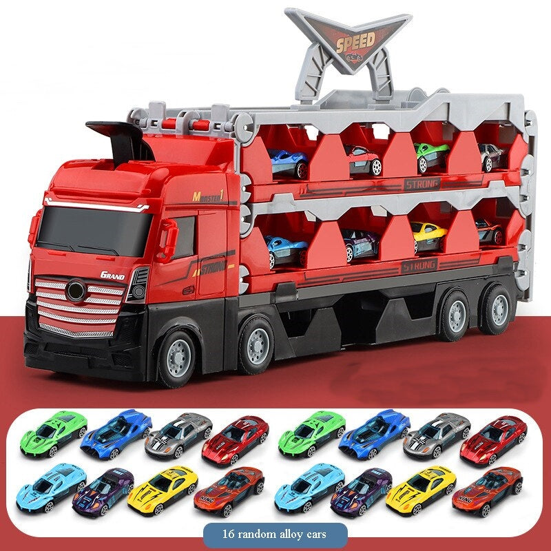 Large Collapsible Car Launch Racing Track