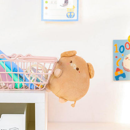 Adorable Couple Soft Plush Keychain