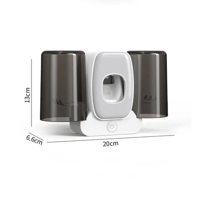 Easy Install UV Toothbrush Sanitizer with Auto Dispenser