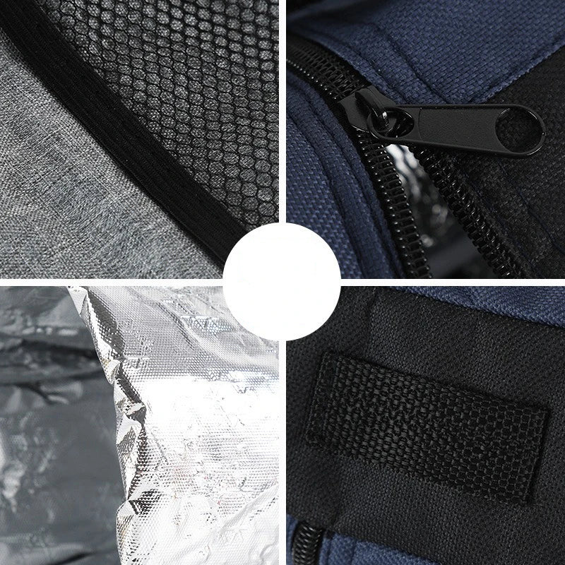 Thermal Insulated Water Bottle Bag 10x10x29cm