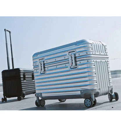 Lightweight Metal Hardside Luggage Case