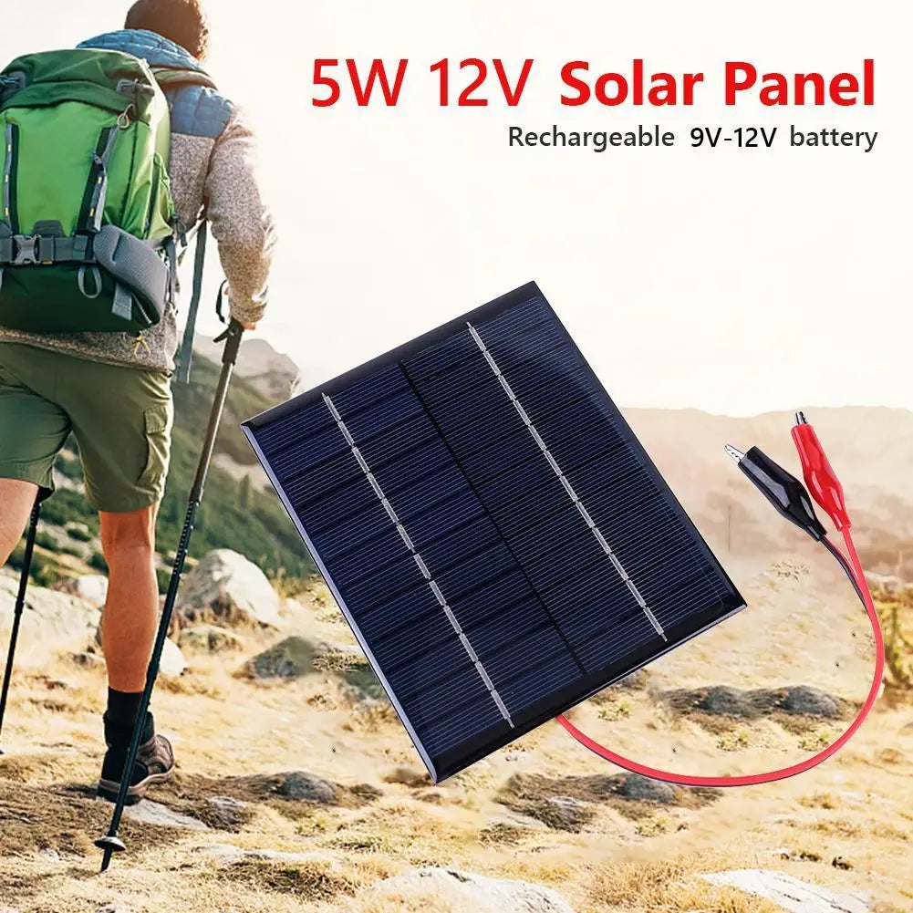 Portable Solar Charger 10W - Compact Power Bank - Fesara