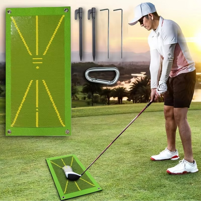 Advanced Golf Swing Analyzer Training Aid Mat