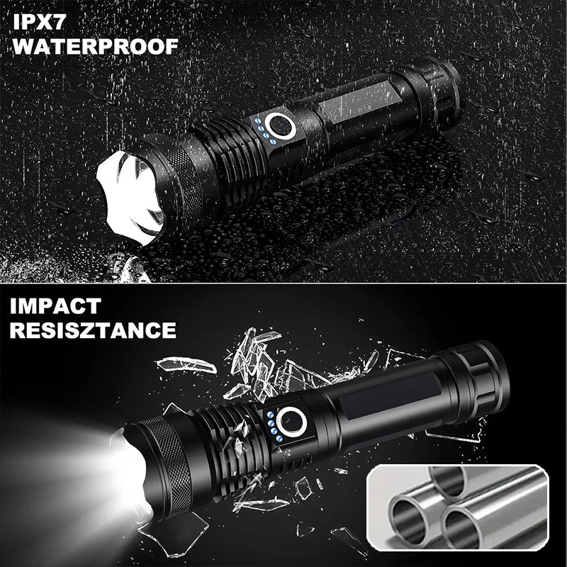 Bright Rechargeable LED Flashlight