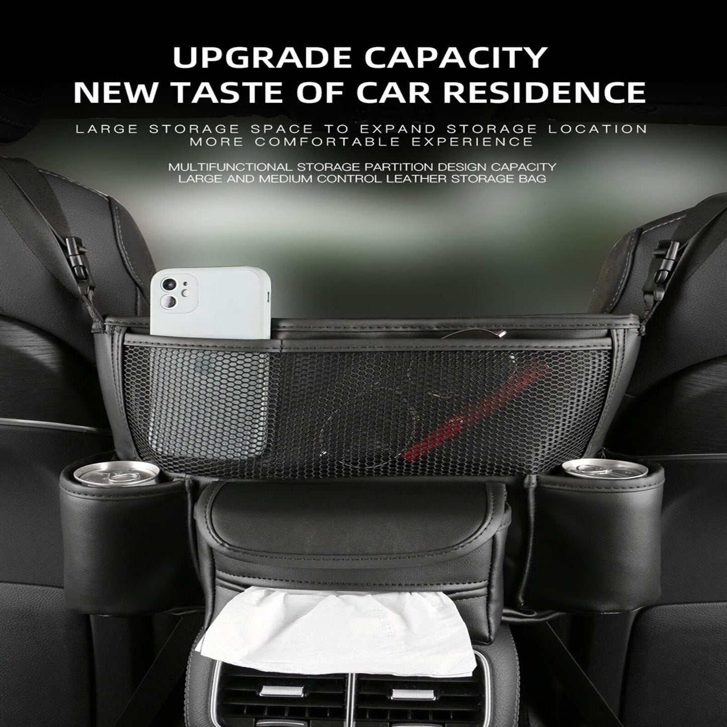 Premium Car Storage Console Box