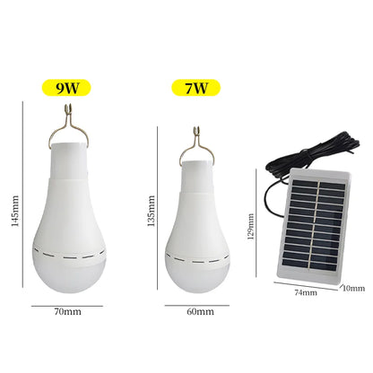 Portable LED Solar Powered Camp Light