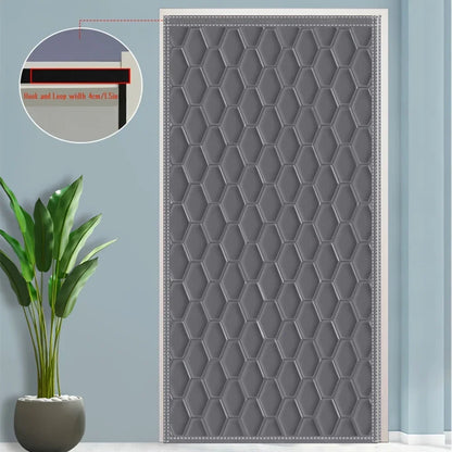 Warm Thermal Door Curtain for Home Insulation