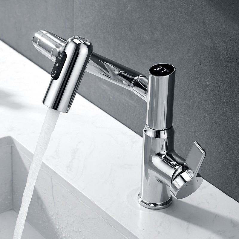 Modern 360 Spin Digital Basin Faucet