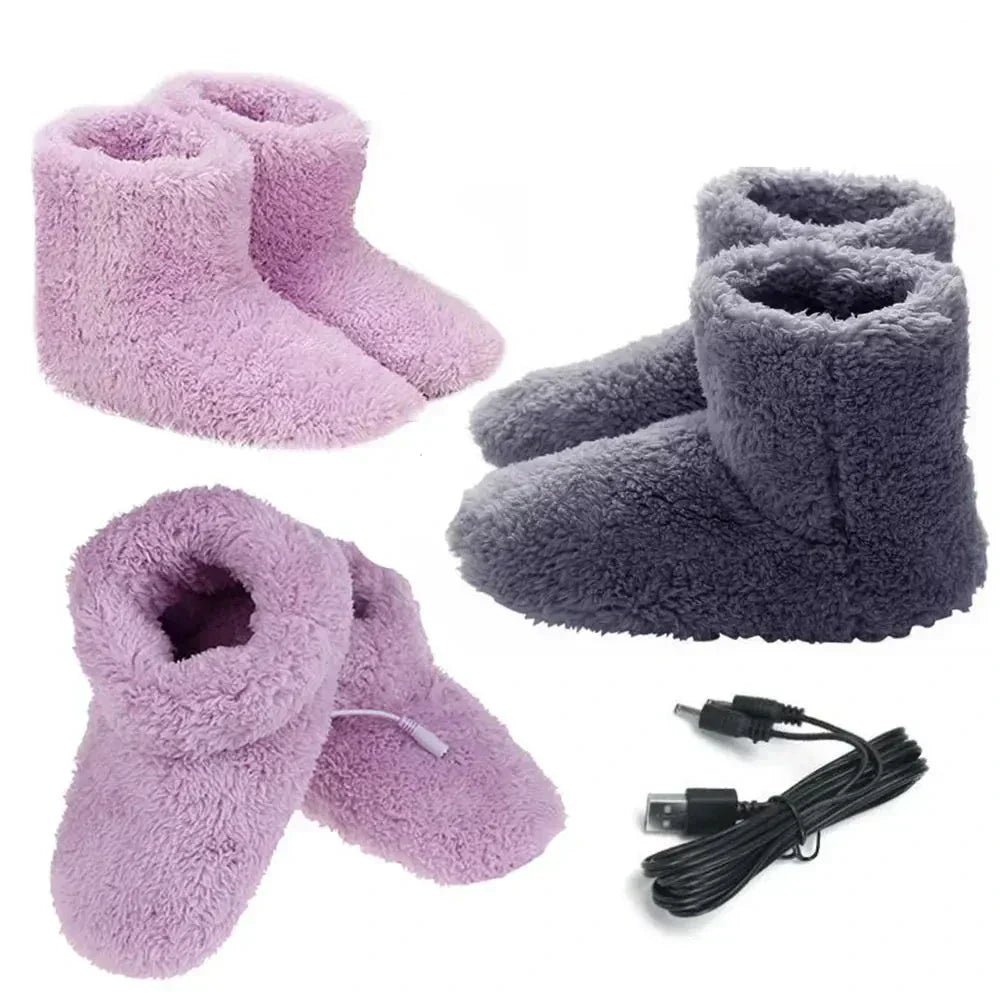 Cozy Heat Slippers for Cold Feet