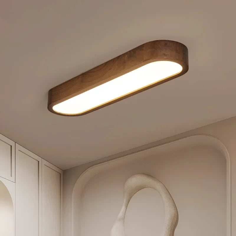 Eco-Friendly Wood LED Ceiling Light