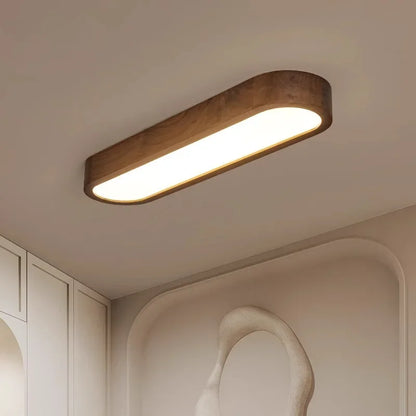 Eco-Friendly Wood LED Ceiling Light