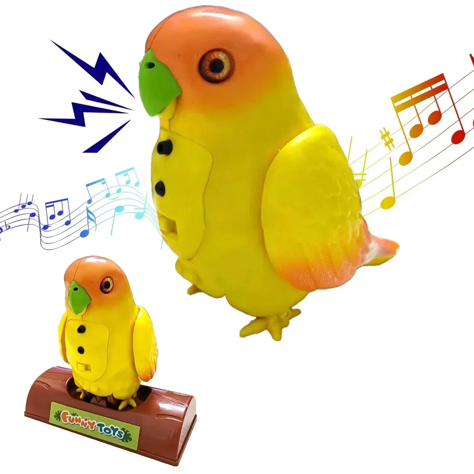 Fun Talking Parrot Toy for Kids and Adults - Fesara