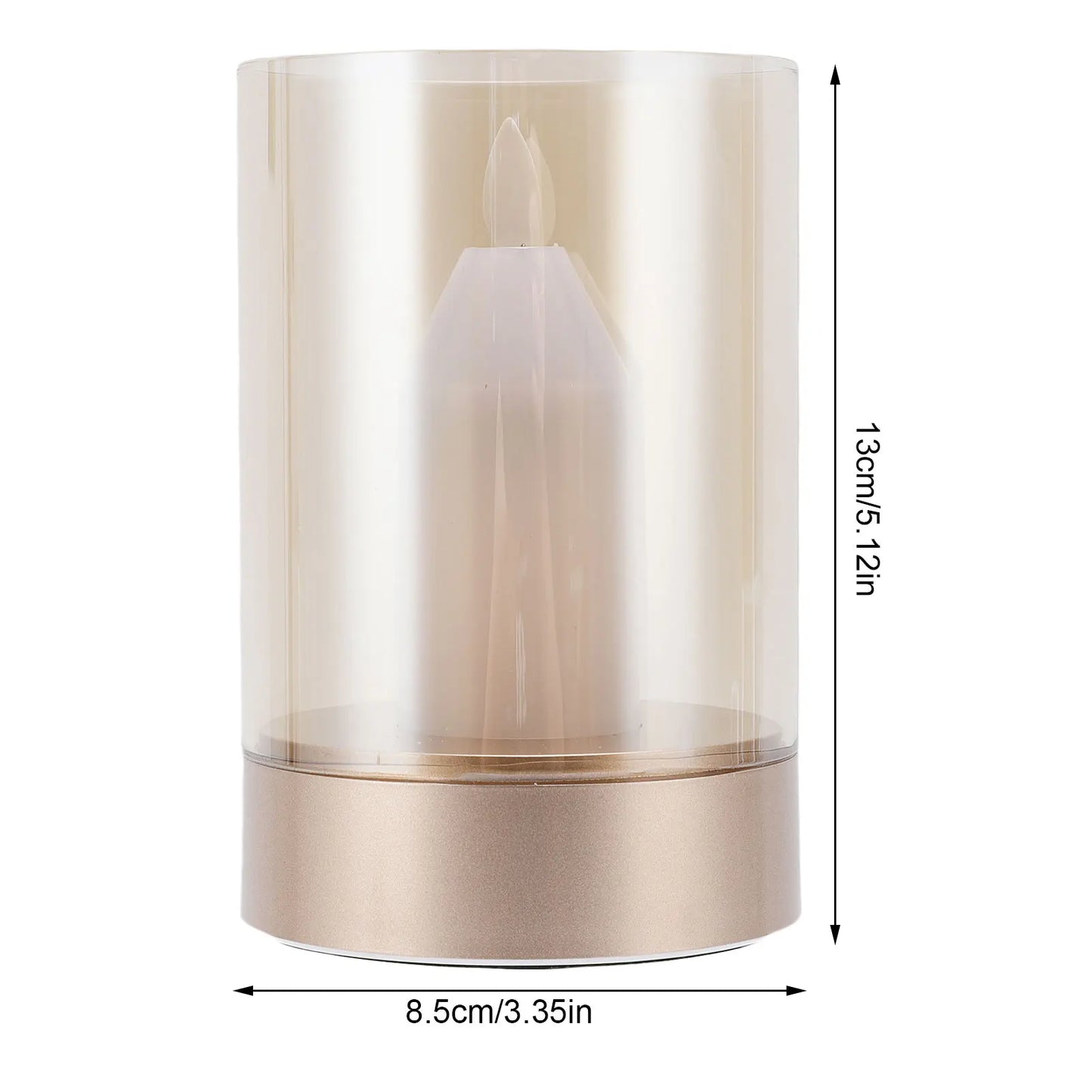 Soft Touch LED Candle Lamp with Dimmer