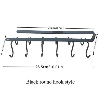 Sturdy Metal Hooks for Kitchen & Coat Storage