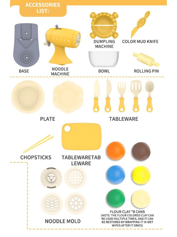 Mini Play Kitchen Cooking Toy Set