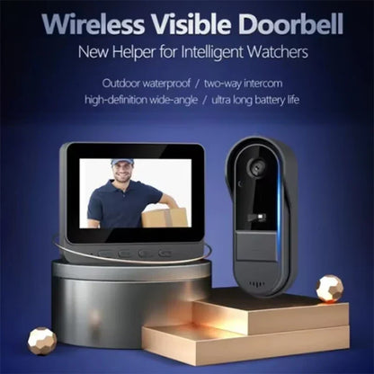 Wi-Fi Smart Doorbell with Camera & Night Vision