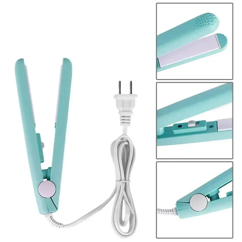 Compact Travel Hair Straightener Curler