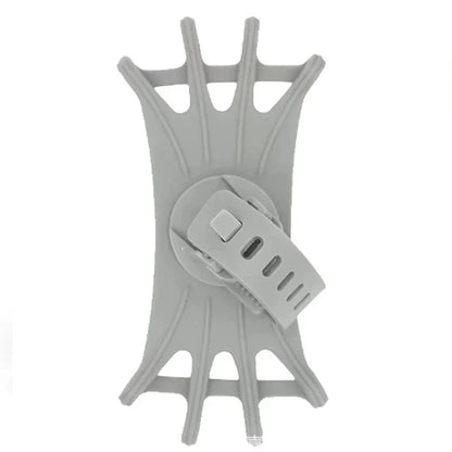 Flexible Bike Phone Mount 360 Rotate Silicone Holder