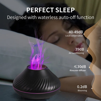 Colorful Mist USB Mini Humidifier Lamp