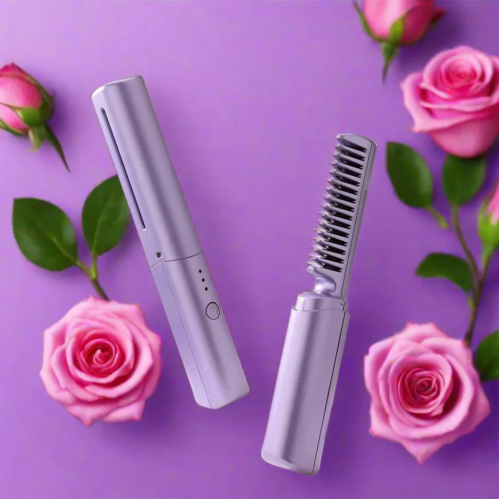 Fast Ionic Hair Straightener Brush
