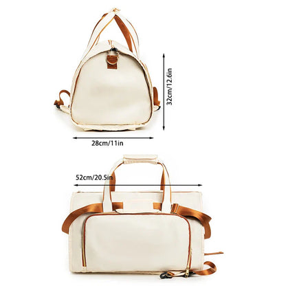 Versatile 3-in-1 Foldable Travel Backpack Bag